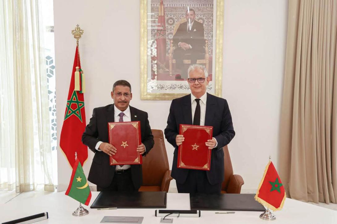 موريتانيا والمغرب توقعان اتفـاقية لإعادة تأهيل وتوسعة طريق نواكشوط - نواذيبو