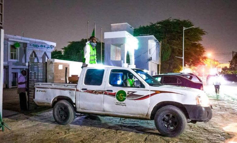 تفرغ زينة: حملة ميدانية لتعقيم الأحياء والمنشآت العمومية