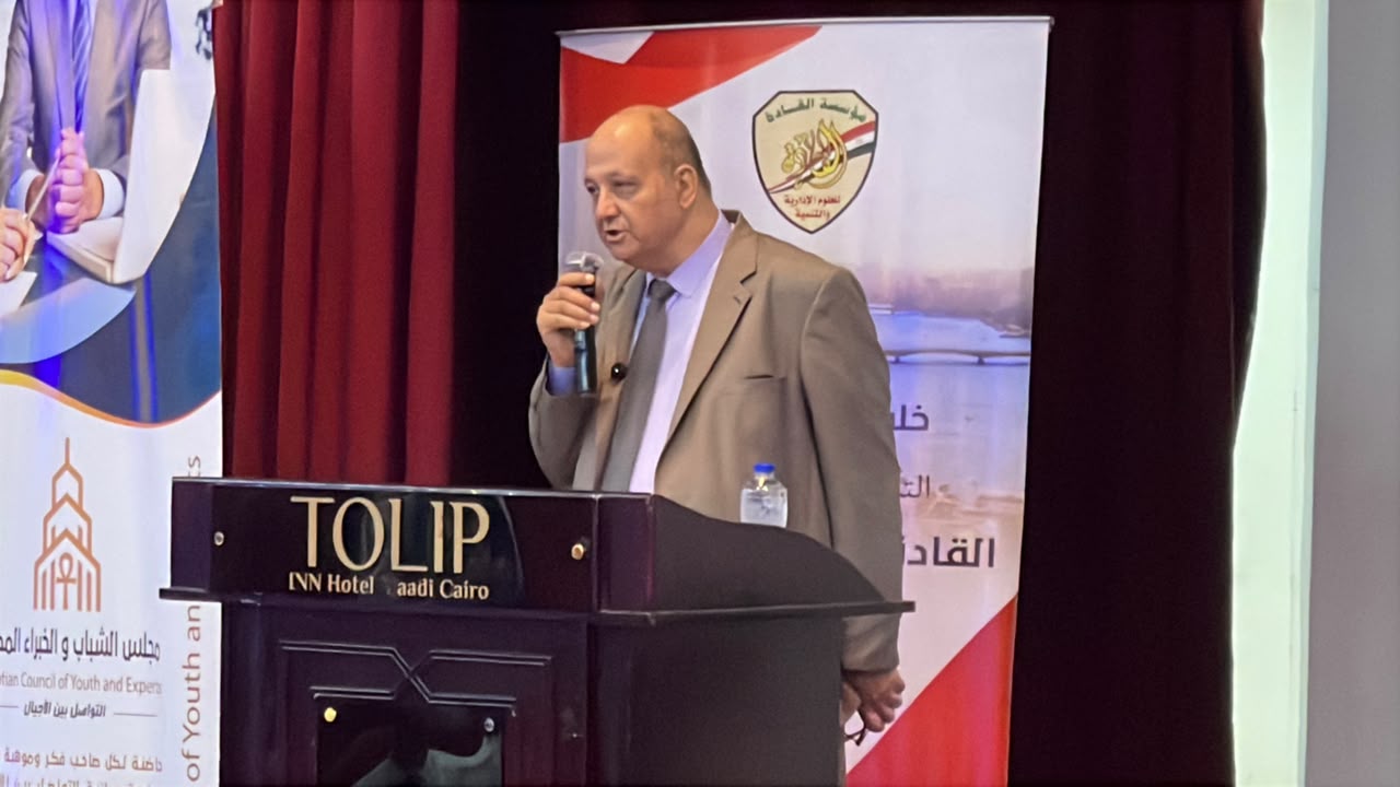 د. معتز صلاح الدين خلال احتفالية مؤسسة القادة : مشروع علي الشرفاء يترك أثر دائم في ذاكرة الشعوب .. ويبني جسور الحوار