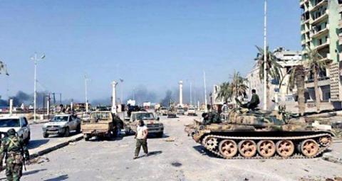  بنغازي: قوات الجيش تمشط بقايا جيوب الجماعات الإرهابية 