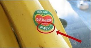 انتبه !! اذا وجدت هذه الأرقام على الموز والفاكهة لا تشتريها أبداً؟