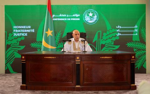 غزواني: أي أمر يخالف الدستور أو لا يحظى بإرادة الشعب لستُ معه