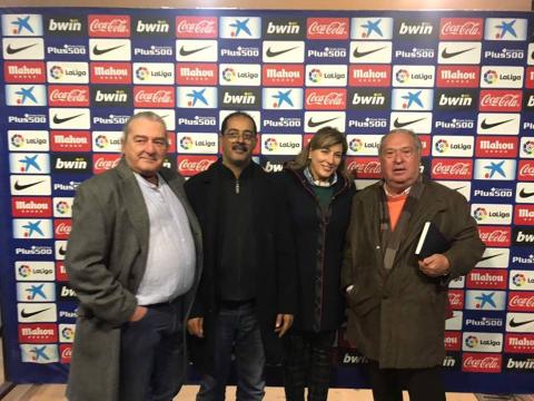 نادي اتلنتيكو مدريد بصدد عقد اتفاق شراكة مع حمي ولد حبيب ولد الطنجي