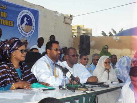  وقائع المهرجان التحسيسي الذي ترأسه ولد الشيخ سيديا