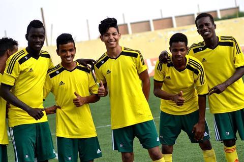المرابطون الشباب يواجهون نظيرهم الغيني 