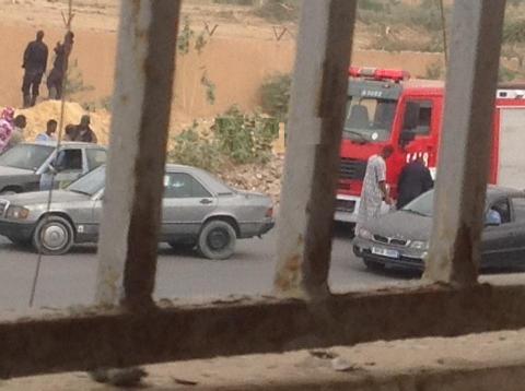 نواكشوط: حادث سيارة اطفاء كانت متوجهة لحريق
