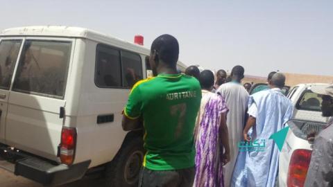 إصابة موريتانيين وأجانب في حادث سير على طريق روصو(تفاصيل)