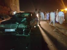 حادث سير بشع في مقاطة دار النعيم
